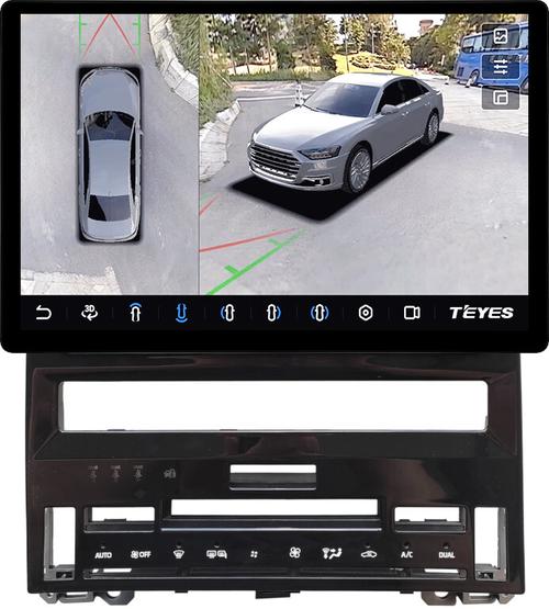 Магнитола для Toyota Avalon 5 2018-2022 (большая рамка) - Teyes CC3-2K-360 монитор 13" 2K QLED на Android 10, 6Гб+128Гб, CarPlay, 4G SIM-слот, 4 камеры в комплекте