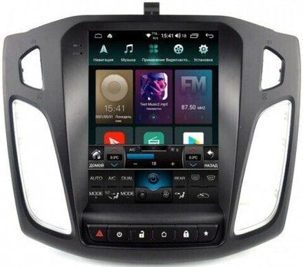 Магнитола для Ford Focus 3 2011-2019 - Airok RT-1701 монитор 9.7" "Тесла-Стиль" на Android 11, 6ГБ/128ГБ, Carplay, 4G SIM-слот