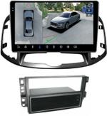 Магнитола для Chevrolet Captiva 2011-2015 (перенос БК вниз) - FarCar BX109M-360 монитор 10.36" 2K QLED на Android 13, Быстрая, CarPlay, 4G SIM-слот, 4 камеры в комплекте