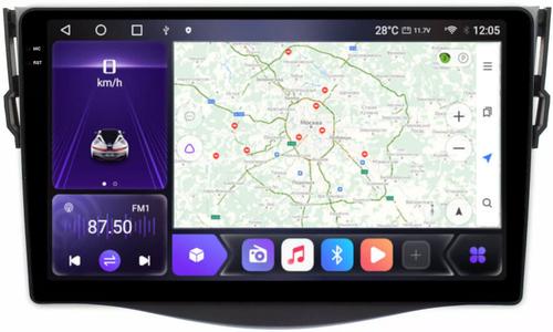 Магнитола для Toyota RAV4 30 2005-2012, Vanguard - Kuberg OL-9688 QLed+2K, Android 12, TS10, CarPlay, 4G SIM-слот