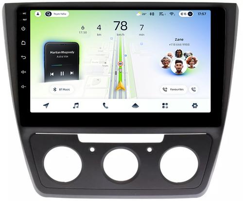 Магнитола для Skoda Yeti 2009-2018 (кондиционер) - Teyes CC4L монитор 10" IPS на Android 14, Snapdragon 662, CarPlay, 4G SIM-слот