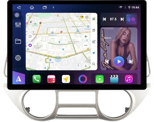 Магнитола для Hyundai i20 2009-2012 (климат) - FarCar BX877 монитор 13" 2K QLED на Android 13, TS10, 6+128, CarPlay, 4G SIM-слот