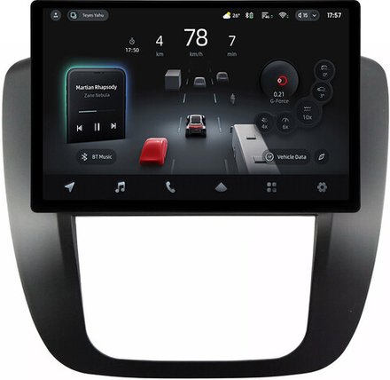 Магнитола для Chevrolet Tahoe 900 2006-2014 (рамка черная) - Teyes CC4-PRO монитор 13" 2K QLED на Android 13, Snapdragon 778G, ИИ, CarPlay, DSP, 4G SIM-слот