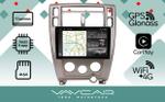 Магнитола для Hyundai Tucson 2004-2009 - Vaycar VA23-5546-2K на Android 13, Быстрая, 2K QLED, CarPlay,4G SIM-слот