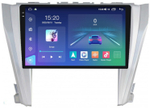 Магнитола для Toyota Camry 50 2011-2014 (рамка серебро) - Parafar PF131RN2K на Android 13, QLED+2K, ТОП процессор, 4Гб+32Гб, CarPlay, 4G SIM-слот