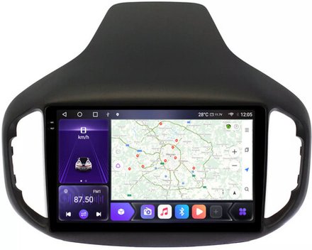 Магнитола для Chery Tiggo 7 2016-2020 - Kuberg OL-1833 QLed+2K, Android 12, TS10,  CarPlay, 4G SIM-слот