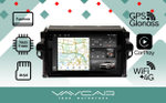 Магнитола для Toyota Fortuner 2015-2022 - Vaycar VA77-0589-2K на Android 13, 8-ядер, 2K QLED, ТОП процессор, CarPlay,4G SIM-слот