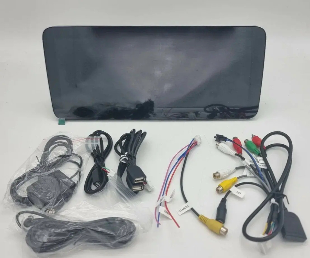 Магнитола для Mercedes-Benz E W212 седан 2012-2015 NTG 4.5 - Kuberg монитор 12.3" в стиле MERCEDES на Android 11, CarPlay, 4G SIM-слот