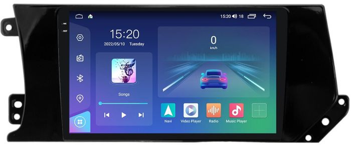 Магнитола для Haval F7, F7x 2019-2022 - Parafar PF804LUX1U2K на Android 13, Быстрая, QLED+2K, CarPlay, 4G SIM-слот