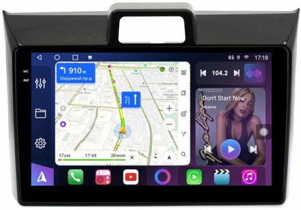 Магнитола для Toyota Corolla Axio 2, Fielder 3 2012-2023 - FarCar BM9-9545 монитор 9.5" QLED на Android 14, TS10, 4+32Гб, CarPlay, 4G SIM-слот