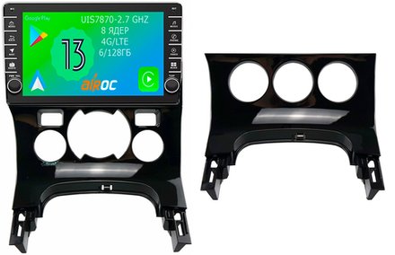 Магнитола для Peugeot 3008 2010-2017 - Airoc AB-2905 (кнопки и крутилки), Android 13, TS20, 6/128Гб, SIM-слот, CarPlay
