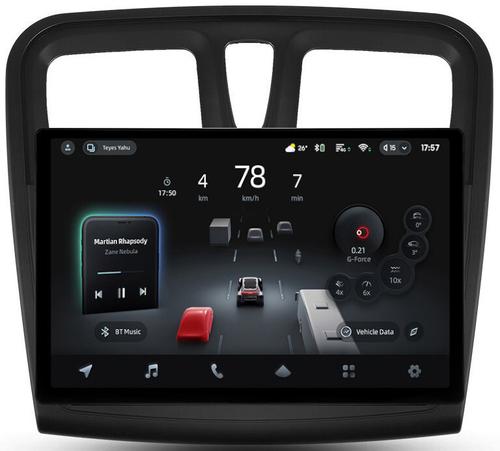 Магнитола для Renault Logan 2, Sandero 2 2014+ (рамка 9) - Teyes CC4-PRO монитор 13" 2K QLED на Android 13, Snapdragon 778G, ИИ, CarPlay, DSP, 4G SIM-слот