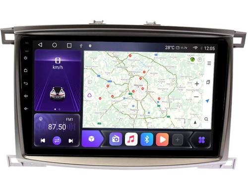 Магнитола для Toyota Land Cruiser 100, Lexus LX470 2002-2007 (экран климата снизу) - Kuberg OL-1698-IJ Android 10, 8-ядер, 4G SIM-слот