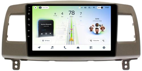 Магнитола для Toyota Mark II 110 2000-2004 (наверх, климат на ШГУ) - Teyes CC4L монитор 9" IPS на Android 14, Быстрая, Snapdragon 662, CarPlay, 4G SIM-слот