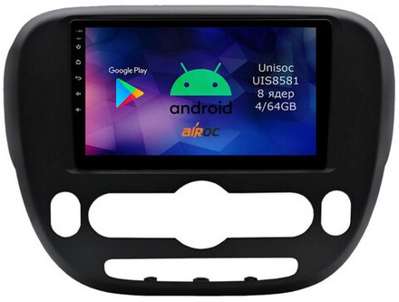Магнитола для KIA Soul 2 2014-2019 (климат) - Airok RM-2320-N14 Android 12, 8-ядер, 4/64Гб, SIM-слот
