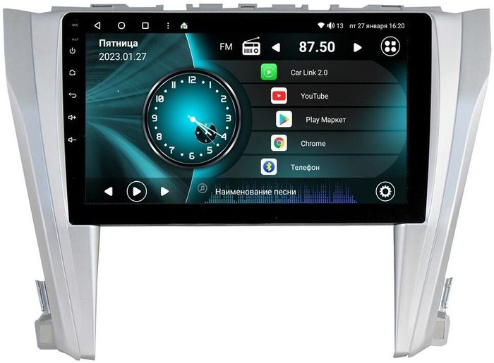 Магнитола для Toyota Camry V55 2015-2018 - Vaycar VA77-0466-2K на Android 13, 8-ядер, 2K QLED, ТОП процессор, CarPlay,4G SIM-слот