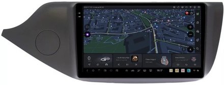 Магнитола для KIA Ceed 2 (JD) 2012-2018 (рамка матовая) - Kuberg OL-9781 QLed+2K, Android 13, UIS7870 (DUDU7), CarPlay, SIM-слот