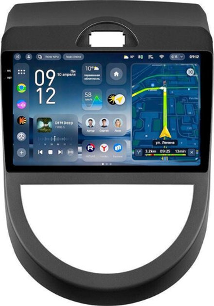 Магнитола для KIA Soul 1 2008-2011 - Teyes CC4-PRO монитор 9.5" 2K QLED на Android 13, Snapdragon 778G, ИИ, CarPlay, DSP, 4G SIM-слот