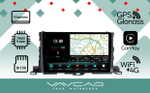 Магнитола для Toyota Highlander 2013-2020 - Vaycar VA77-0467-2K на Android 13, 8-ядер, 2K QLED, ТОП процессор, CarPlay,4G SIM-слот