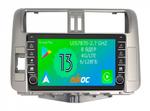 Магнитола для Toyota Land Cruiser Prado 150 2009-2013 - Airoc AB-1114 (кнопки и крутилки), Android 13, Быстрая, SIM-слот, CarPlay
