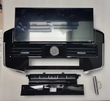 Магнитола для Toyota Land Cruiser 200 2007-2015 (со штатной камерой или 360) - Kuberg KP-T1206FW монитор 12.5" в стиле LEXUS на Android 12, TS10, CarPlay, 4G SIM-слот
