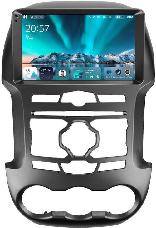 Магнитола для Ford Ranger 3 2011-2015 (рамка тип 1) - Teyes CC4 монитор 9.2" 2K QLED на Android 14, Snapdragon 680, DSP, CarPlay, 4G SIM-слот