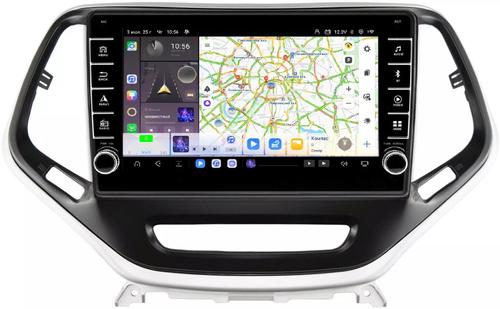 Магнитола для Jeep Cherokee 2014+ - Kuberg EW-1253 (кнопки и крутилки) Android 13, TS20, 6+128Гб, CarPlay, 4G SIM-слот