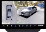 Магнитола для Hyundai H1, Grand Starex, 2018-2022 (ШГУ цветной) - Teyes CC3-2K-360 монитор 13" 2K QLED на Android 10, Быстрая, CarPlay, 4G SIM-слот, 4 камеры в комплекте