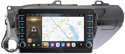 Магнитола для Toyota Hilux 8 2015-2023+ - Kuberg SF-1686 (кнопки и крутилки), Android 12, TS10,  CarPlay, 4G SIM-слот