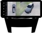 Магнитола для Subaru Legacy 5, Outback 4 2009-2014 (правый руль, рамка черный глянец) - Teyes LUX ONE 360 монитор 12.3" 2K QLED на Android 10, Быстрая, CarPlay, 4G SIM-слот, 4 камеры в комплекте