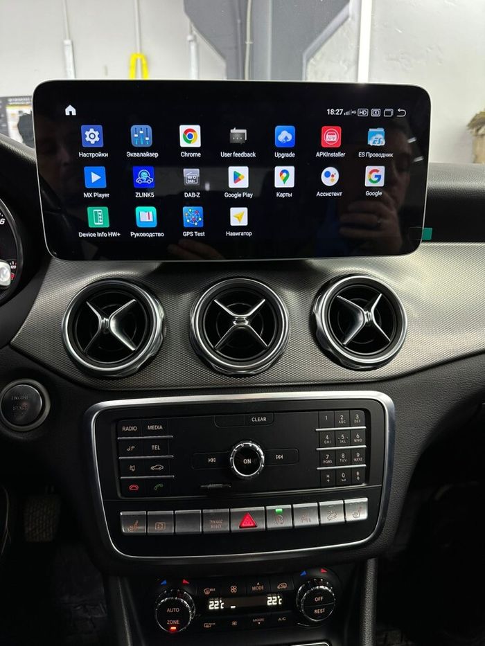 Магнитола для Mercedes-Benz CLA C117 2016-2019 NTG 5.0/5.1 - RDL-7715 монитор 12.3" на Android 13, 8+128Гб, CarPlay, 4G SIM-слот